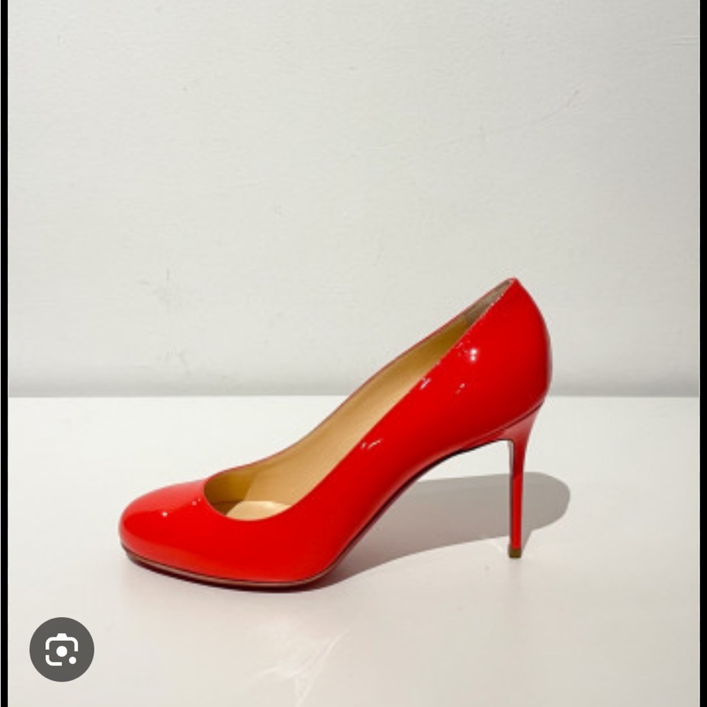 Louboutin fifi red 8 cm
